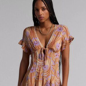 Kimchi Blue Thalia Open Back Romper (Urban Outfitters)